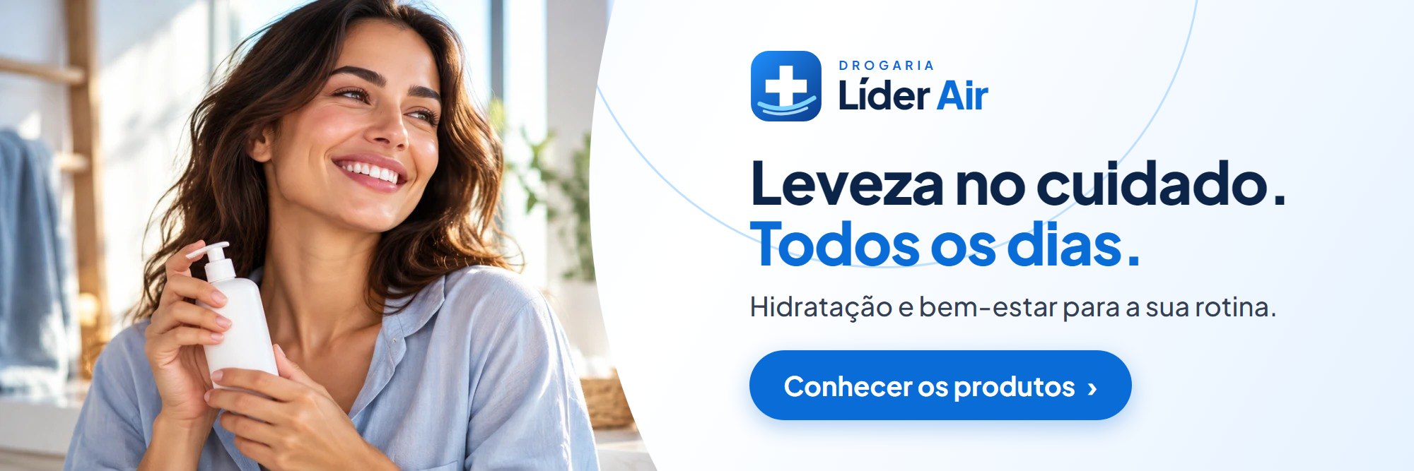 Hidratação que cuida da sua pele